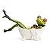 Produktbild Deko Frosch in Badewanne, Dekofigur Frosch, hellgrün, Höhe ca. 10cm
