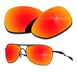 Polarized Replacement Lenses for Oakley Crosshair 2012 - Orange Red Mirrored Coating