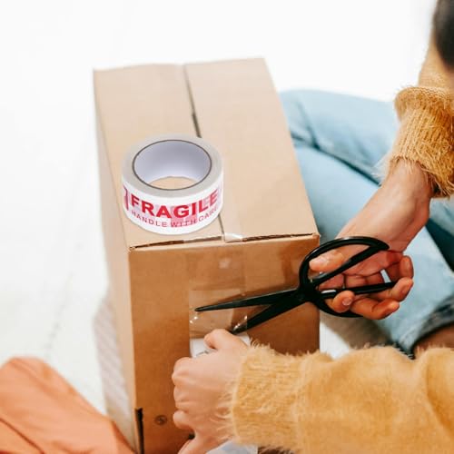 Cinta de embalaje Frágil para proteger mudanzas y asegurar envíos de cajas 6