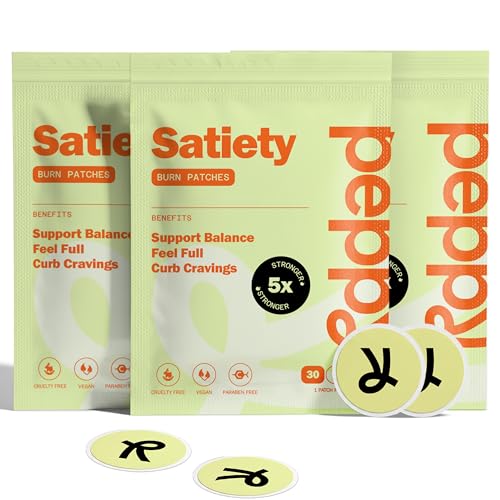 peppy Satiety - Burn Patches 3 Pack - 90 Daily
