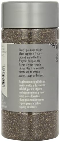 Badia Ground Black Pepper, 7 oz