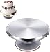 HXR Gramofon do ciasta Ciasto Turntable Revolving Cake Stand Stojak Aluminium Stop Tort Tort Tort Tort Tort Stand Stand Home Pieczenia Materiały do ​​pieczenia Lover Gramofon do ciasta
