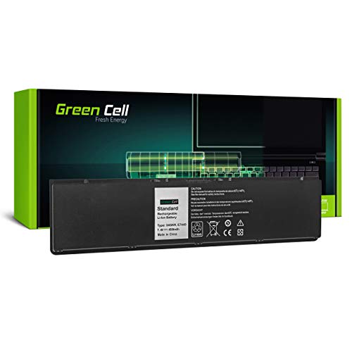 Batterie pour Dell Latitude E7440 E7450 Green Cell 4500mAh 7.4V Noir