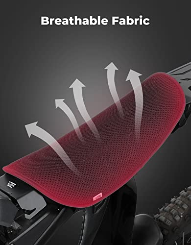 Kemimoto Dirt Bike Drive Belt With Motorcycle Seat Cushion Compatible With Surron #TOP6