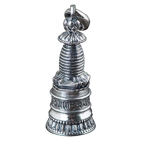 Collier argent S925 anti-stress avec boîte Gawu porte-bonheur ouvrable