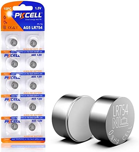 LR754 AG5 309 393 SR754W Watch Batterie Count :Pcs (10)