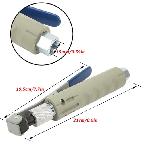 Image of Sand Blaster Gun with 10 Ceramic Tips, Abrasive Blaster Nozzles, Remove Abrasive Stain Rust Grime for Multiple Media