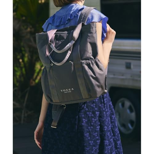 トッカ 新色登場!WEB&一部店舗限定・撥水 CIELO TRAVEL BACKPACK バックパック BOTZNM0614 ブラック系 F の商品画像 4