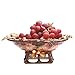L.BAN Vassoio in Ceramica in Rilievo in Stile Americano Soggiorno Moderno Ciotola di Frutta Piatto di Frutta di Moda Grande fruttiera Cesto di Frutta