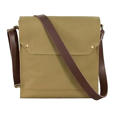 Smart Range Leather Co Ltd. Indiana Jones Borsa Mk VII Cinturino in pelle WWII Borsa per maschera antigas Cartella riproduzione 9843