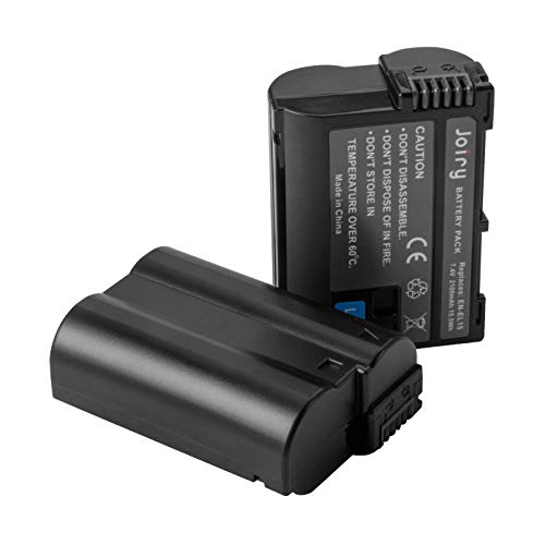 2X EN-EL15 EN-EL15A Ersetzt Akku Kompatibel mit Nikon d750 d7200 d7100 d800 d850 d810 d610 d500 Battery und More - Image 6