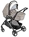 CAM Il Mondo del Bambino - art.877019/T940 - Sistema Modulare Fluido Easy - carrozzina, passeggino, seggiolino auto e borsa - made in Italy - perfetto da 0 a 48 mesi - ORSO BEIGE