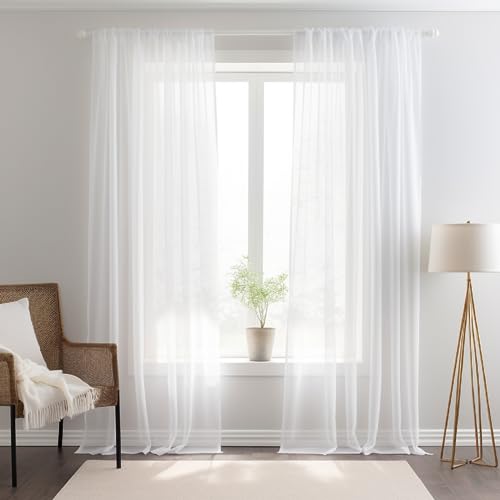 NAKIHOUSE Voile Curtain