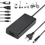 1️⃣ Compatibilité batteries lithium 48V – Ce chargeur trottinette électrique 54,6V 2A est conçu pour les scooters et e-scooters équipés de batteries lithium 48V, compatible avec Kugoo M4 / M4 Pro, Hitway H5 / H5 Pro, Speedway Mini 4 Pro, UrbanGlide E-Cross Pro, Evercross, et d’autres modèles équivalents.