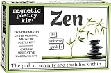 Magnetic Poetry - Zen Kit - Words for Refrigerator - Write Poems and Letters on The Fridge - Made in