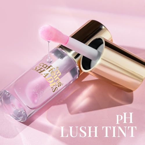 mCaffeine Shades pH Lush Lip & Cheek Color Changing Tint | Hydrates, Plumps, Non-sticky | Infused with Squalane & Rich Oil Blend | Juicy, Glazed Lips with Unique Pink Tint | 5... - Image 2