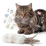 HOLYCAT 猫 おもちゃ 猫 ぬいぐるみ 2個セット 蹴りぐるみ 振ると音が出る 天然兔毛 山鸡毛 猫のおもちゃ 自然原始の香り 猫 おもちゃ 人気 噛むおもちゃ 物理発声 ねこのおもちゃ ふわふわ 柔らか ネコ おもちゃ 人気 ストレス解消 運動不足解消 子猫 成猫 多頭飼い対応