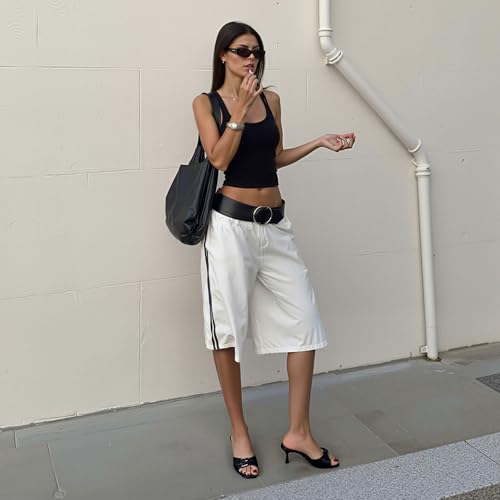 Image of Goiphrri Kitten Heels for Women Summer Heeled Sandals | Slip On Mule Heels with Adjustable Buckle Strap Wide Feet Open Toe Heels for Women Daily Vacation Fashion Dressy