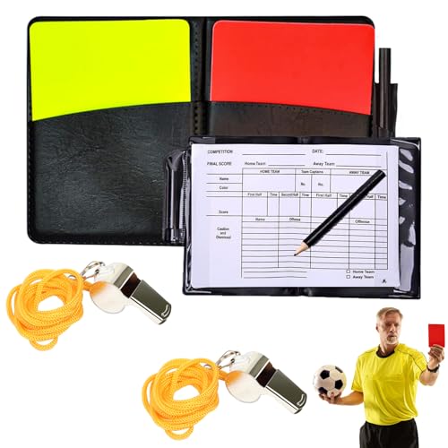 🏆Suono perfetto: i fischietti in acciaio inossidabile (4 x 2 x 1,7 cm) emettono un suono forte e chiaro, così da poter essere uditi anche in ambienti rumorosi.