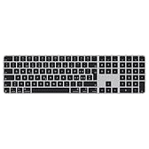 Apple Magic Keyboard mit Touch ID und Ziffernblock für Mac Modelle mit Apple Chip – Schweiz – Schwarze Tasten ​​​​​​​
