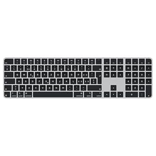 Apple Magic Keyboard mit Touch ID und Ziffernblock für Mac Modelle mit Apple Chip – Schweiz – Schwarze Tasten ​​​​​​​