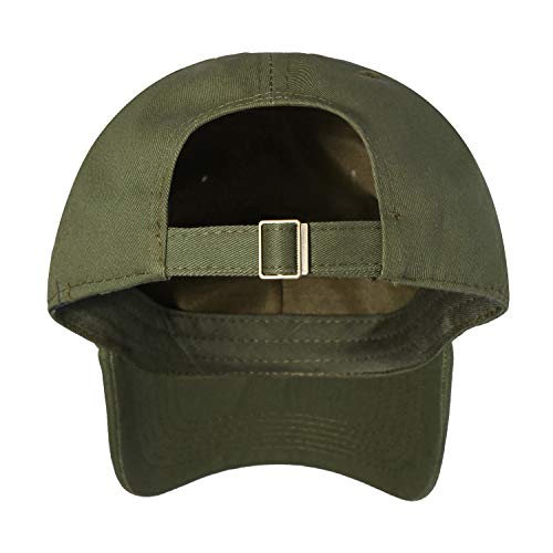 IIN American Flag Baseball Cap for Men Women Low Profile USA Army Tactical Operator Military Plain Dad Hat