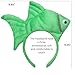 TIKSON Halloween Fish Marine Life Coloful Goldfish Headband Green