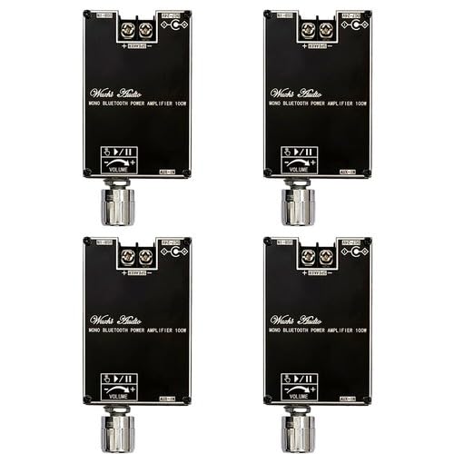 4PCS Audio ZK-1001B 100W Bluetooth Power Amplifier Board Mono Amp TPA3116D2