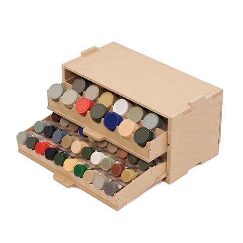 Image of Model Kit Tool Storage Rack, Making Organizer with MDF Material (GK8)