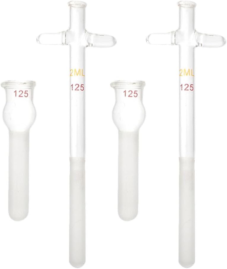 OUNONA Glass Tissue Grinder 2ml Cell Grinder Homogenizer Glass Tube Lab Pestle Tool Labs Glassware Laboratory Tool for Science Experiment