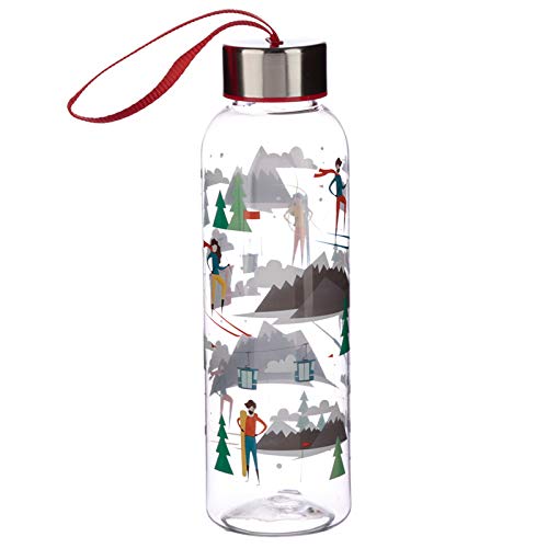 Borraccia con Tappo in Metallo 500ml - Sciatori