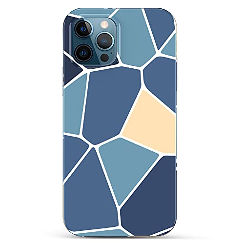 AINOYA Handyhülle Kompatibel mit iPhone 12 | iPhone 12 Pro Hülle, Neue Glänzende Bedruckte Hülle Stoßfest Kratzfest Sturzsicher (Muster Nie Verblassen) (Trend Color 8) Cover