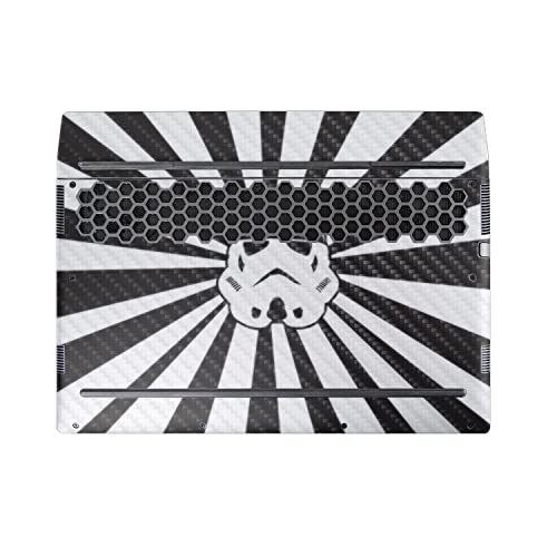 Image of MightySkins Carbon Fiber Skin Compatible with Alienware M17 R5 (2022) Full Wrap Kit - Star Rays | Protective, Durable Textured Carbon Fiber Finish | Easy to Apply & Change Styles | Made in The USA