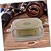 Kisangel Fishing Line Storage Box with Spool Holder for Organizing Fishing Tackle and Accessories Double Sided Design for Easy Classification of Fishing Lines Elegant and Practical