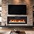 WAMPAT 36" Electric Fireplace in-Wall Recessed and Wall-Mounted with Remote & Panel Control