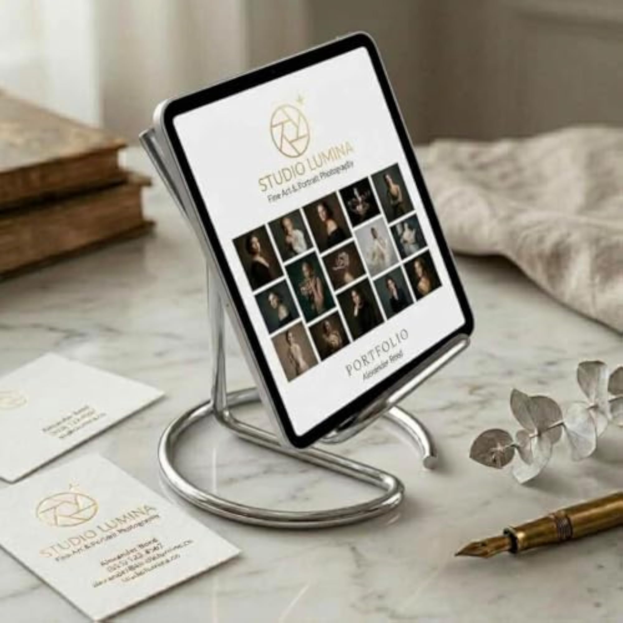 Silver Polish Decorative Display Stand, Versatile Holder