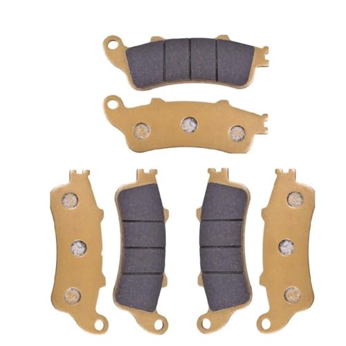 Plaquettes de frein arrière et avant pour moto Honda GL1800 Goldwing et VFR800