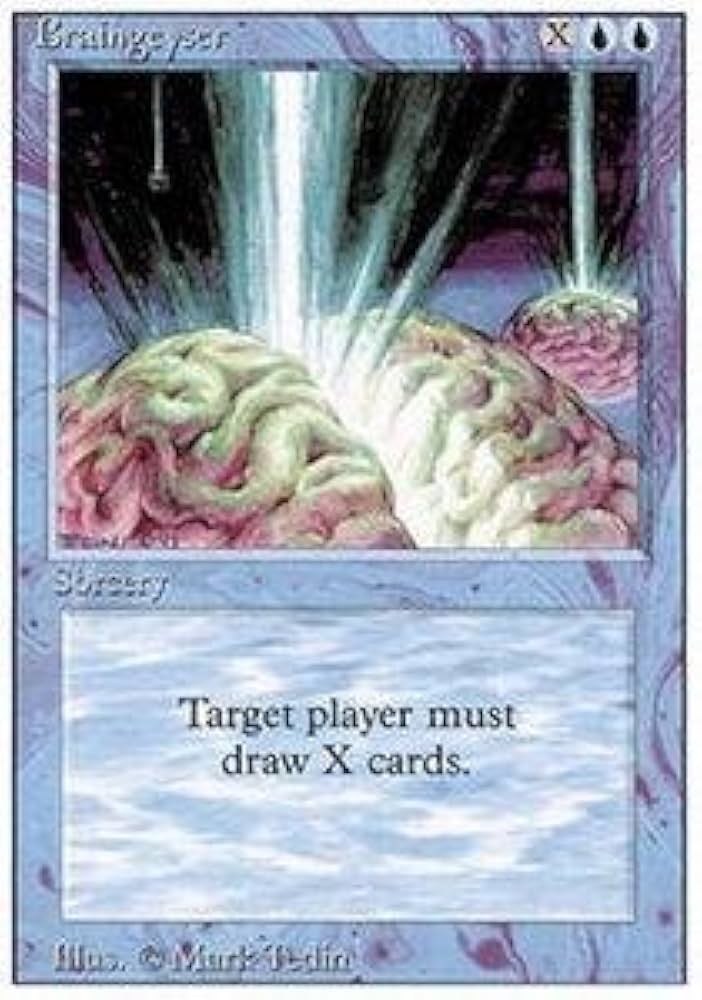 マジック：ザ・ギャザリング Braingeyser mtg 30th anniversary edition Magic the Gathering - Braingeyser - Geyser Mentale - edycja