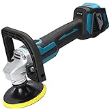 【Velocità Variabile A 6 Fasi】Velocità Regolabile Da 0-8500 Giri/Min, Completamente Adattabile A Diversi Ambienti E Materiali, Adatta Per La Smerigliatura Di Auto, Marmo, Legno, La Lucidatura, La Ceratura, La Lucidatura Di Pareti E Moto, La Rimozione Della Ruggine E Altre Applicazioni Di Pulizia.