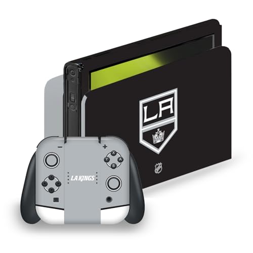Autocollant Los Angeles Kings Nintendo Switch OLED skin vinyle officiel Head Case Designs