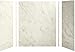 KOHLER K-97618-W11 Choreograph 60" x 32" x 72" Shower Wall Kit, CrossCut Biscuit