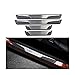 LFOTPP Tiras de umbral de acero inoxidable, accesorios de diseño de automóviles, protección de umbral para  3008 GT SUV [4 unidades]