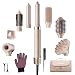 Mythsight StyleVibe 8-in-1 Airstyler mit Diffusor-Haartrockner, automatischen Lockenwicklern (L/R), Thermobürste, Reisetasche für schnelles Trocknen, frizzfreies Volumen und glatte Föhnfrisuren
