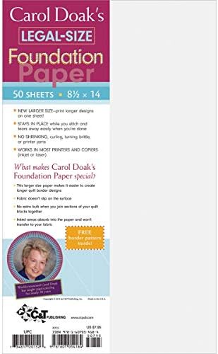 Carol Doak's Legal-Size Foundation Paper