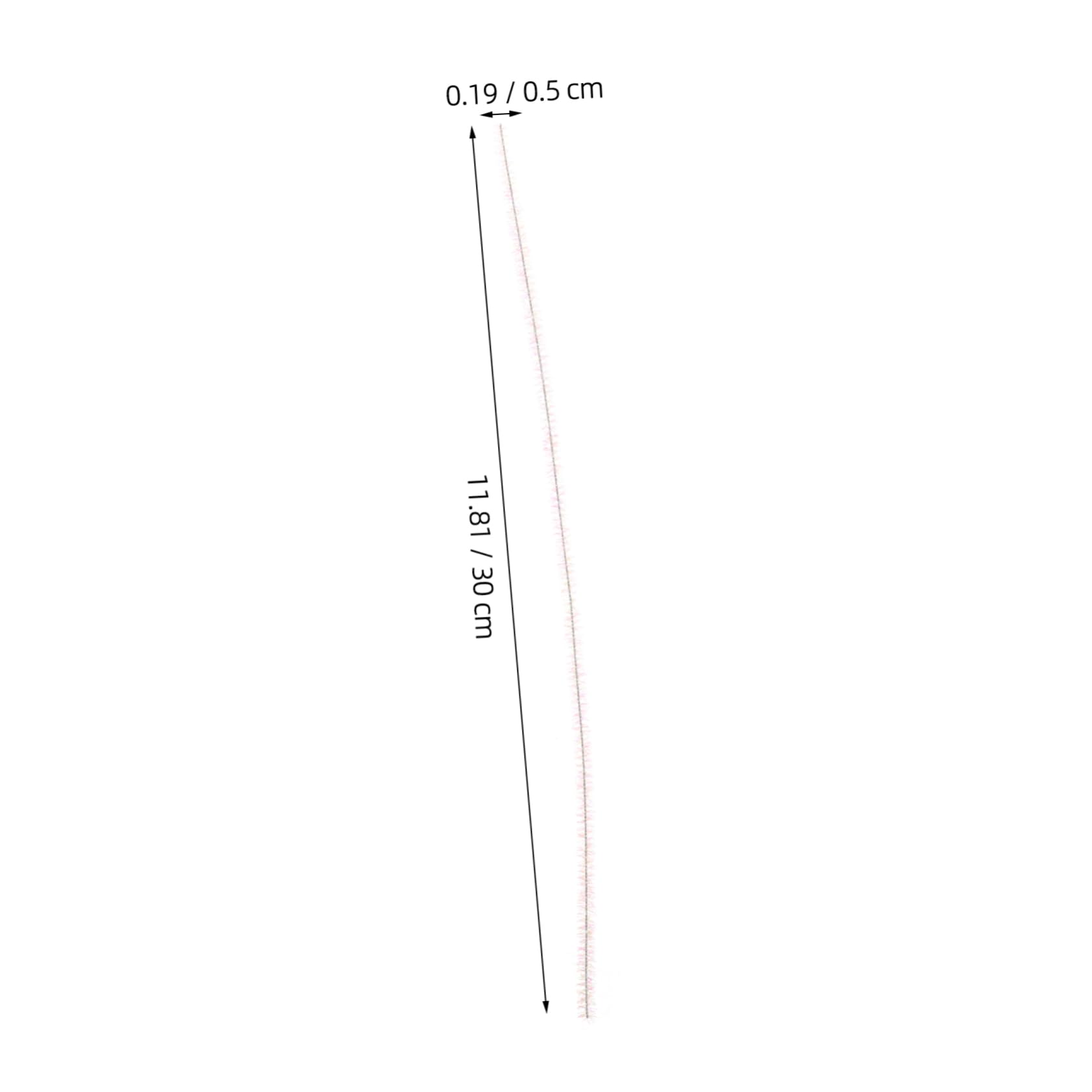 SUPVOX Colorful Curly Hair Products Sparkly Tinsel Pipe Cleaners for Christmas Crafts