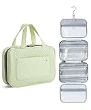 Ms. Pen- Travel Toiletry Bag Organizers, Green, Makeup Travel Bag for Toiletries with Hanging Hook, Water-Resistant