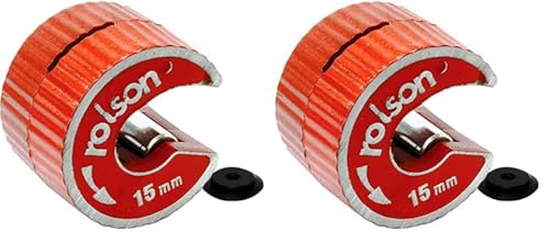 Rolson 22406 Coupe-tube cuivre 15 mm (Lot de 2)