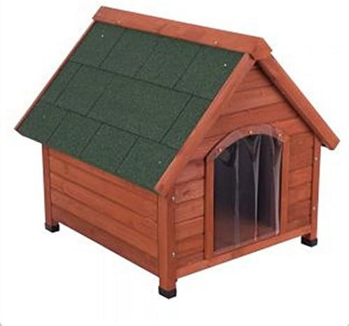 Double Wall Spike 4 Seasons Dog Kennel - Provides All Year Protection From The Heat And Cold - Ideal For Dogs Which Live Outside (XL: 112 x 102 x 107 cm (L x W x H))