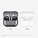 Samsung Galaxy Buds3 Pro Kabellose Bluetooth-Kopfhörer, Active Noise Cancelling (ANC), Adaptive Geräuschunterdrückung, 360 Audio, In-Ear-Kopfhörer mit Hi-Fi-Sound, Silver, Inkl. Anymode Clear Cover