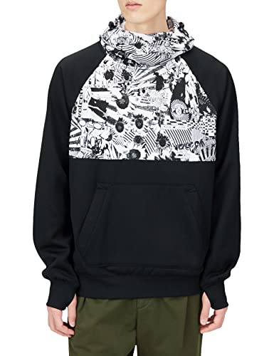 Volcom Herren Hydro Riding Hoodie, schwarz/weiß, L